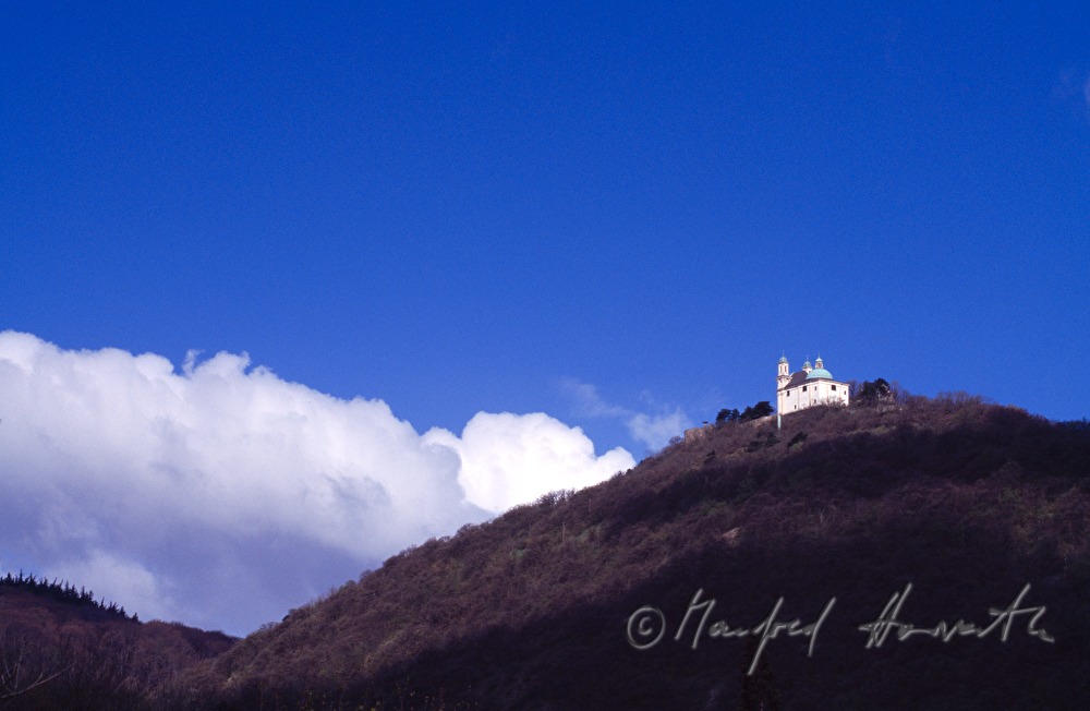 Saint Leopold's Church on the hills of Leopoldsberg