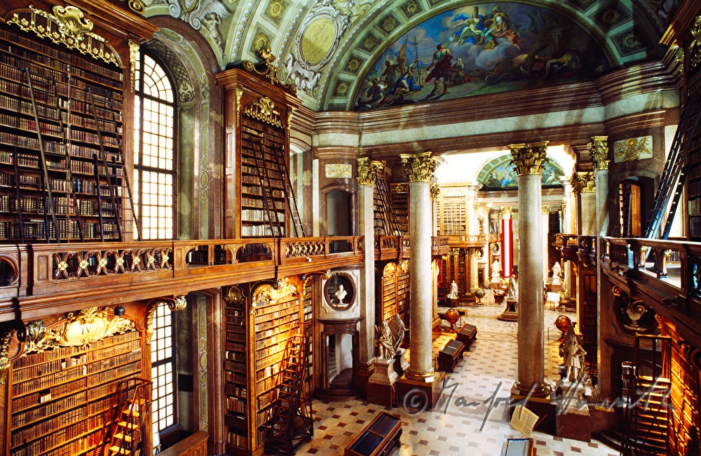large ceremonial room of the Imperial Library