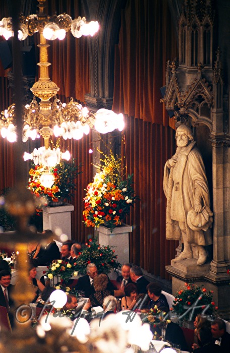 Town Hall Ball, view into the boxes