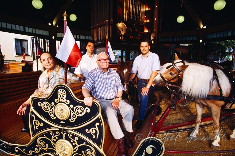 family business: the operators of the merry-go-round