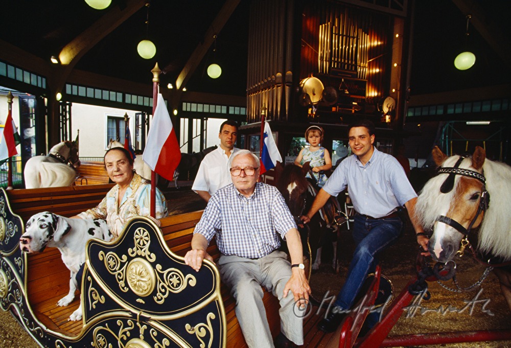 family business: the operators of the merry-go-round