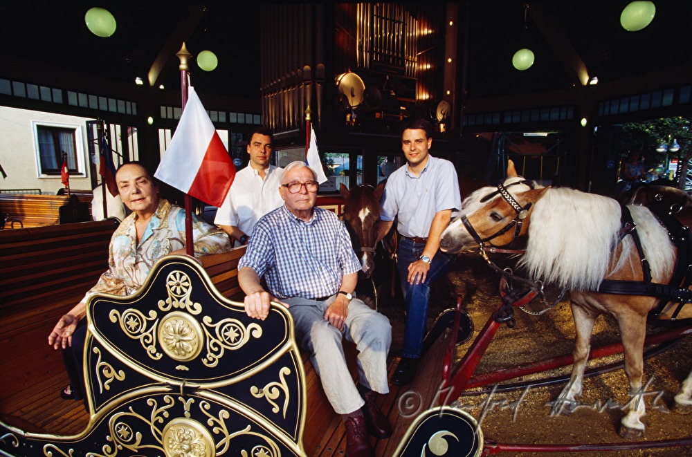 family business: the operators of the merry-go-round