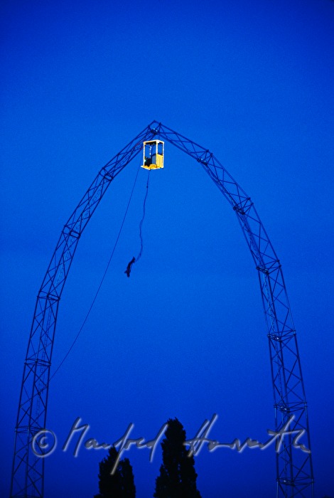 jumper in free fall