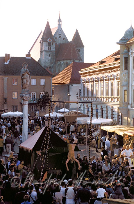 Eggenburg, Main Square, Middle Ages Festival