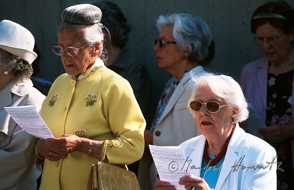 Corpus Christi Day, church choir