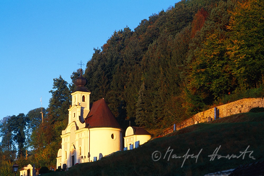 stations of the cross and church