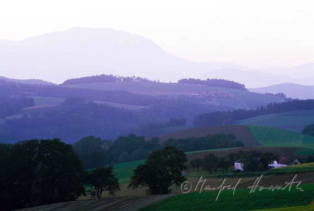 gentle hills of Bucklige Welt, farmhouse