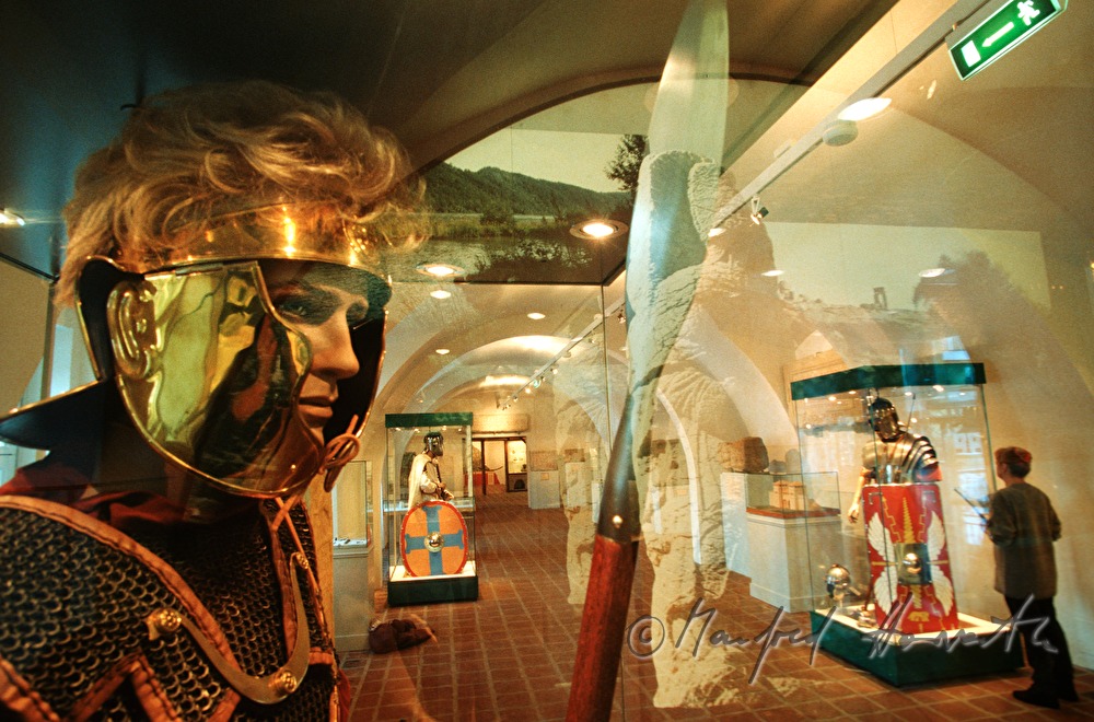 Museum for Roman History, soldier in a suit of armour