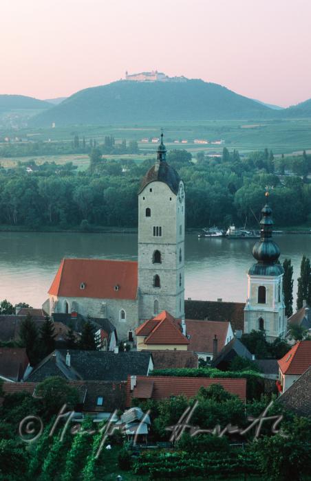 Krems - Stein, Monastery Goettweig on hill