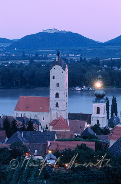 Krems - Stein, Monastery Goettweig on hill