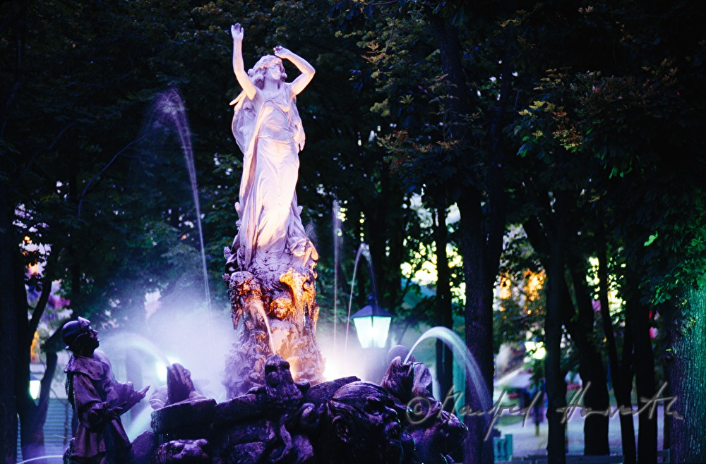 health resort park, Undini fountain