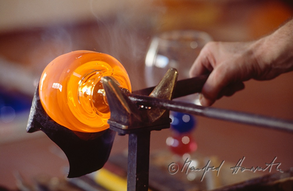 making glass at Zalto