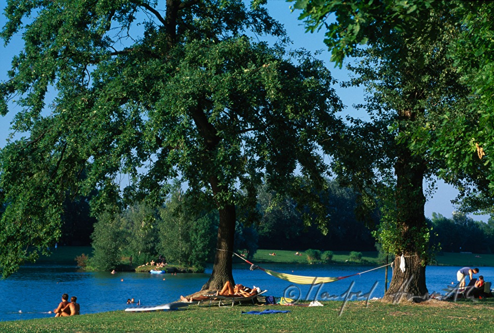 swimming lake of 