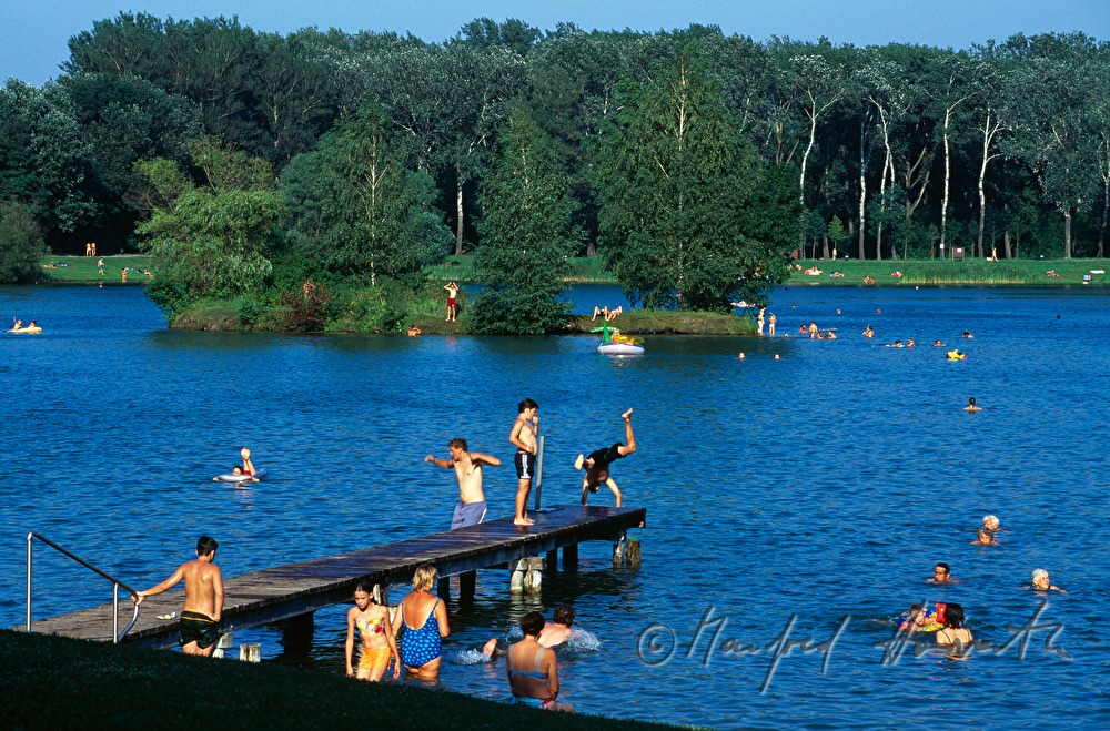 swimming lake of 