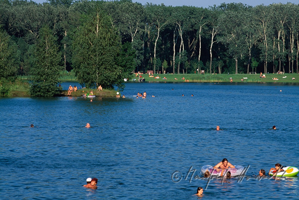swimming lake of 