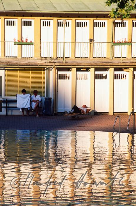 thermal swimming pool and bath house at 