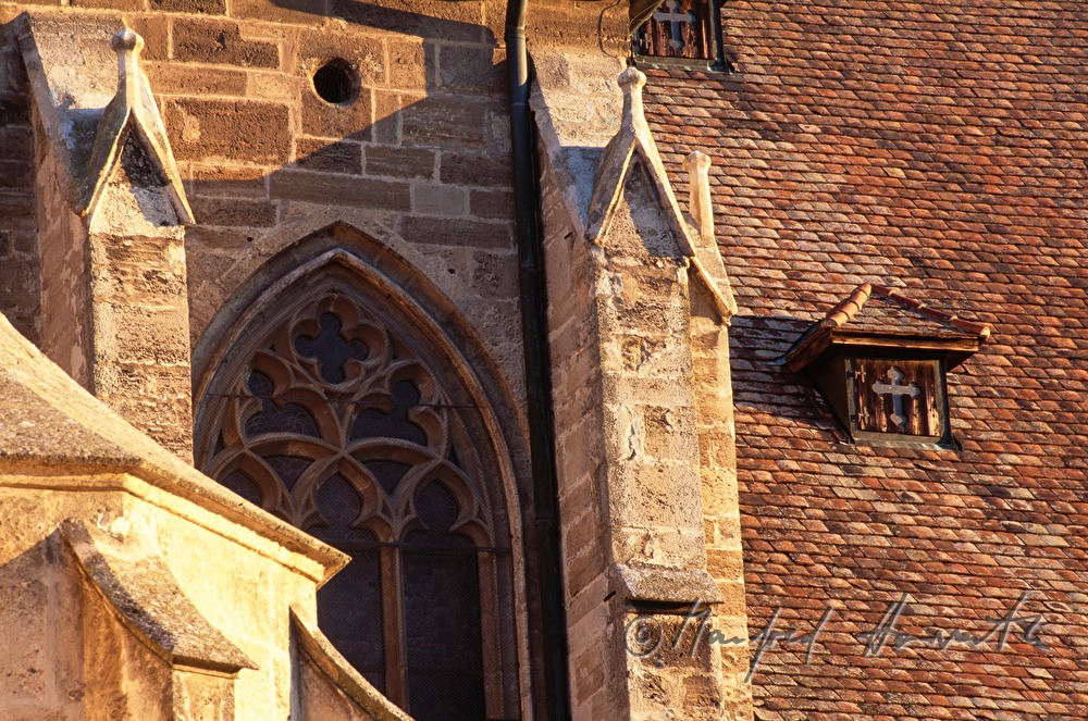 detail of the roof of Turmburg Burg Perchtoldsdorf