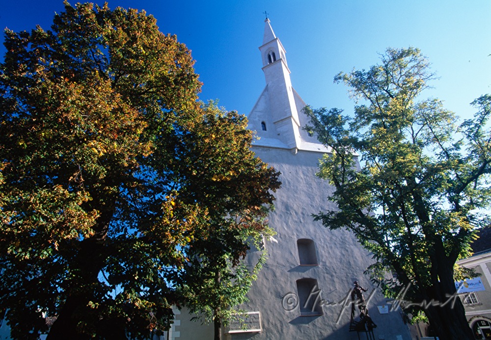 square in front of Spitalskirche