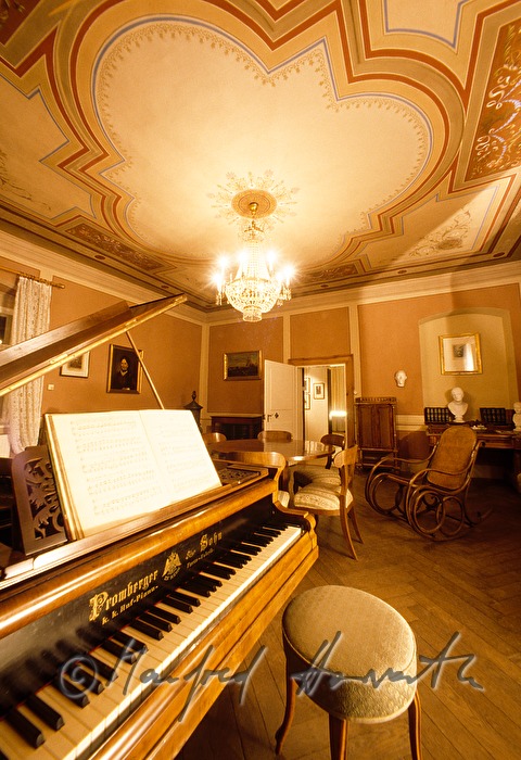 Hugo-Wolf-Museum, view into the work room