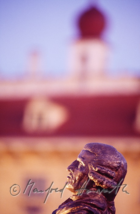 bronze bust of Haydn