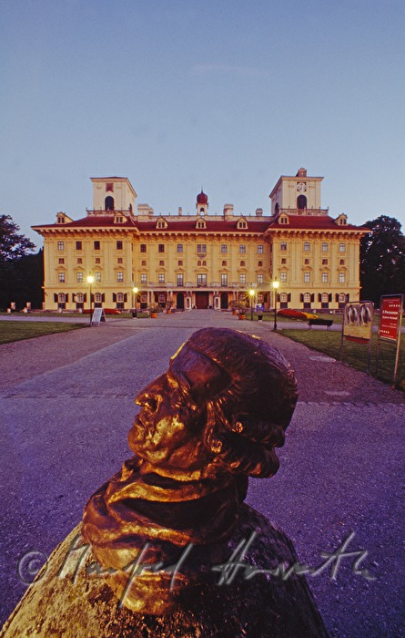 bronze bust of Haydn