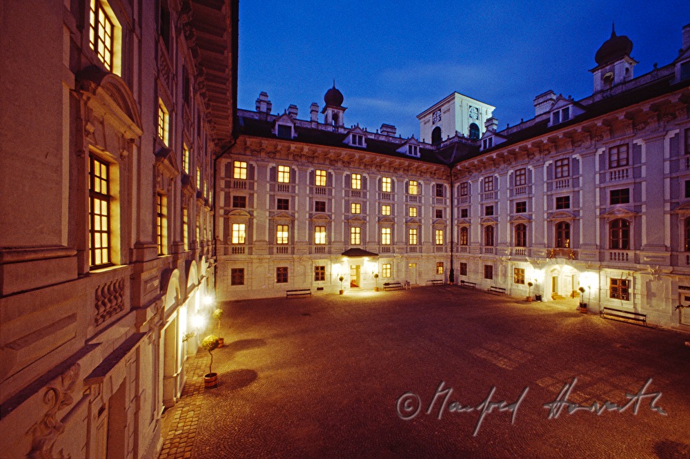 courtyard of Esterhazy Castle