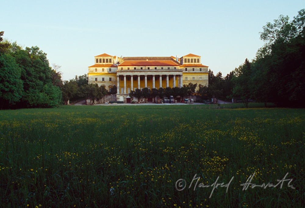 rear of the Castle and Esterhazy Park
