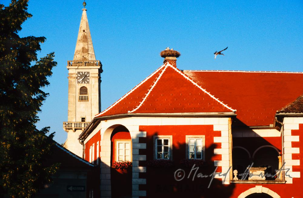 town hall and church