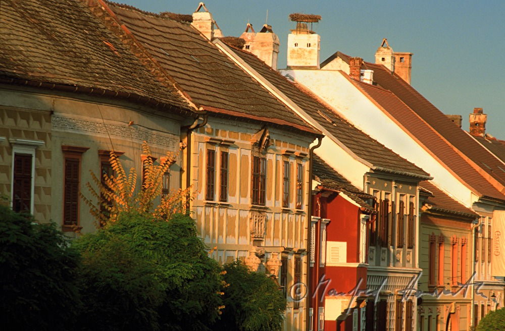 baroque town houses on Hauptstrasse
