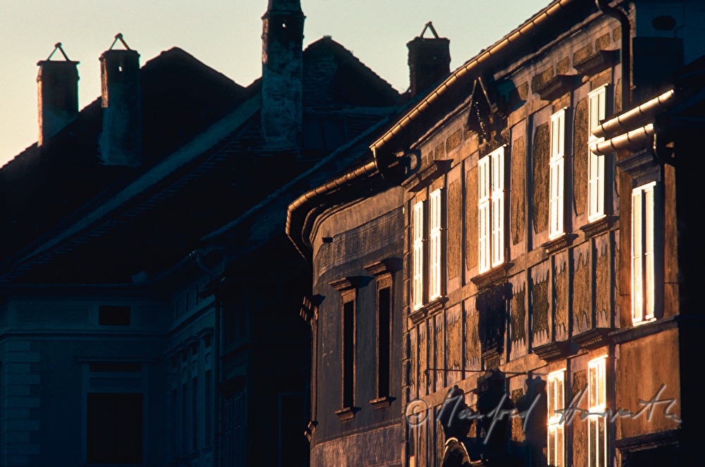 baroque town house on the main street
