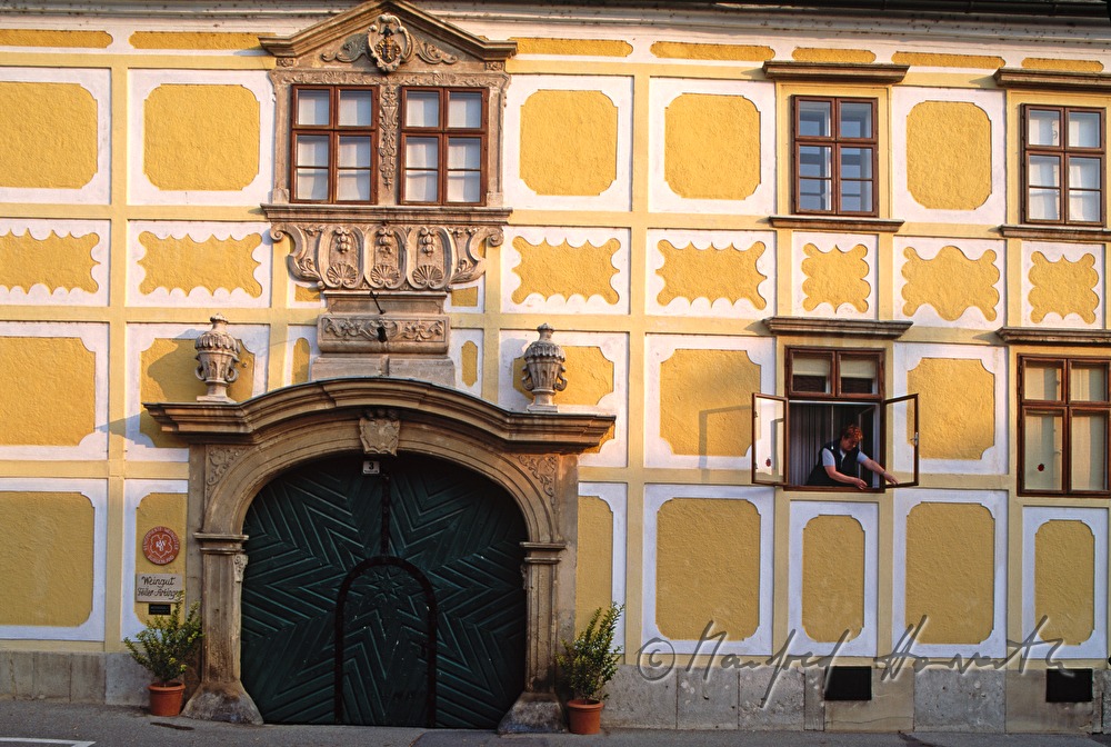 baroque town house on the main street