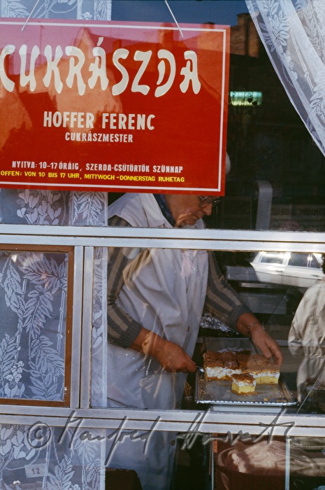 pastry shop, shop window