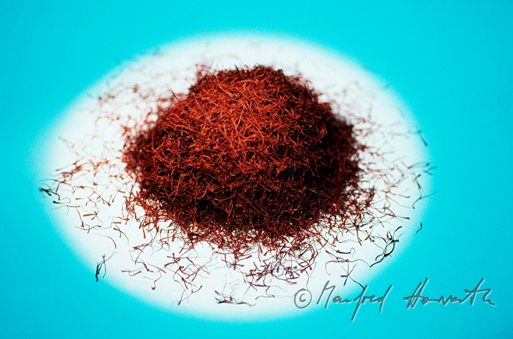 saffron -  dried stigma of the saffron crocus plant