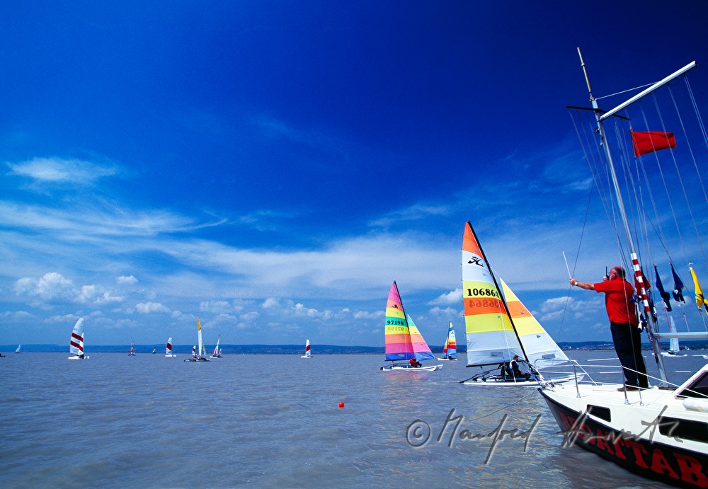 sailing regatta near Weiden am See