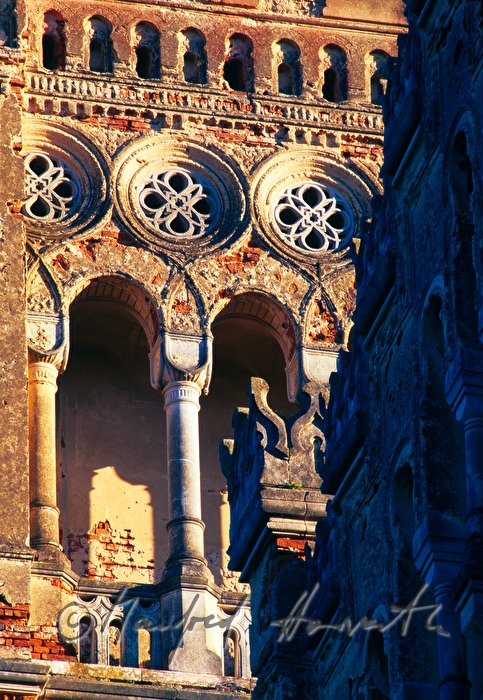detail of the facade