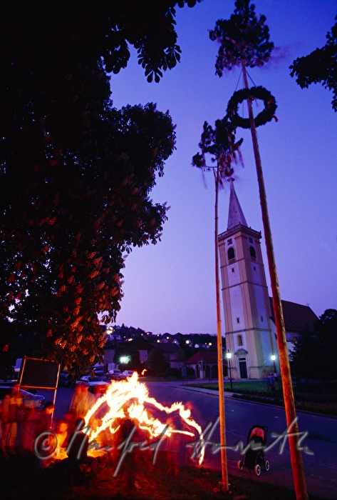 maypole and celebration on the 1.of May
