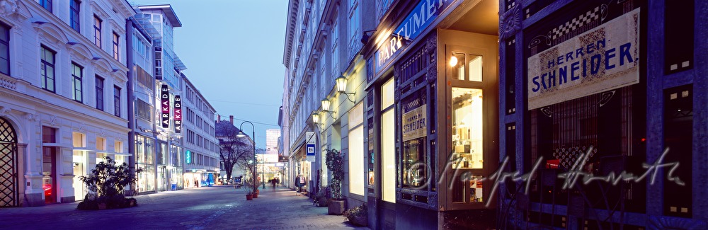 Spittelwiese, view towards Landstrasse