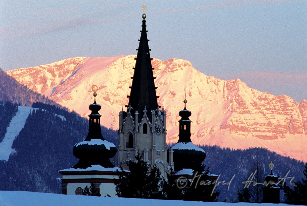 towers of the basilica