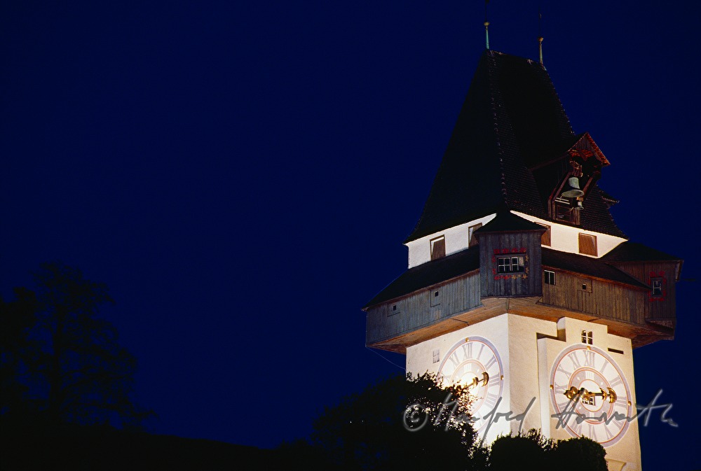 Uhrturm on the castle hill