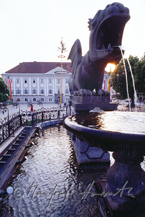 Lindwurm on the main square