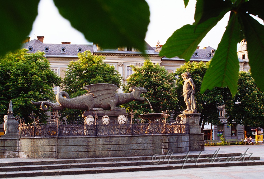 Lindwurm on the main square