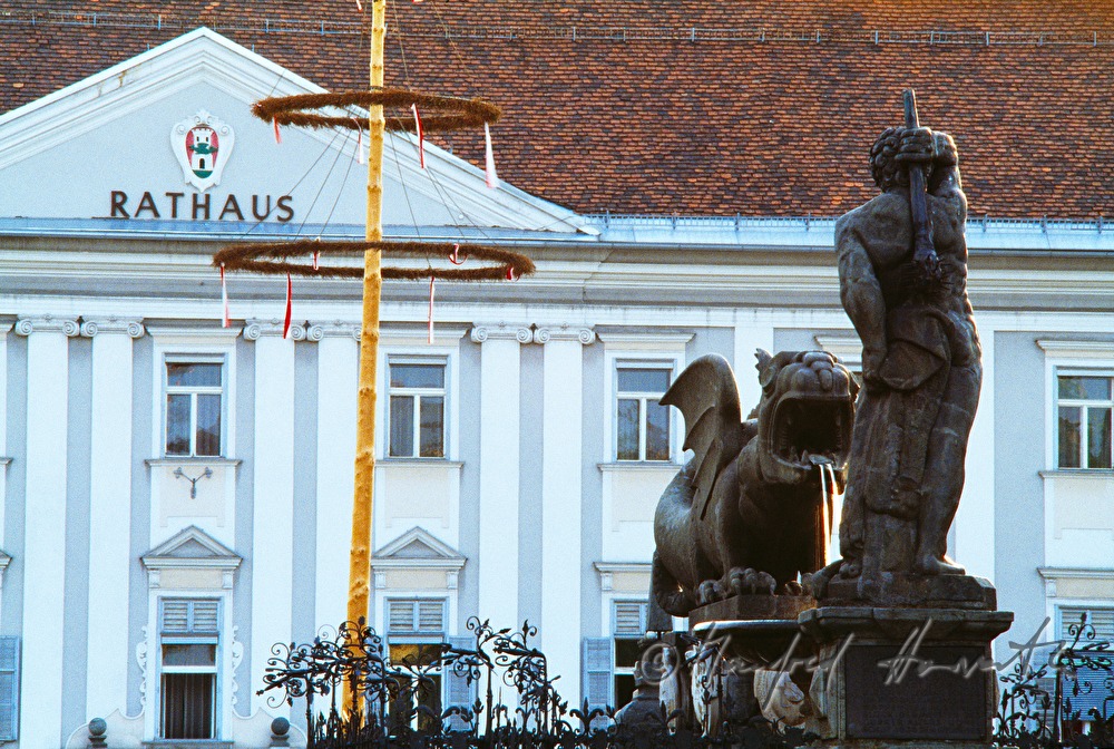 Lindwurm on the main square