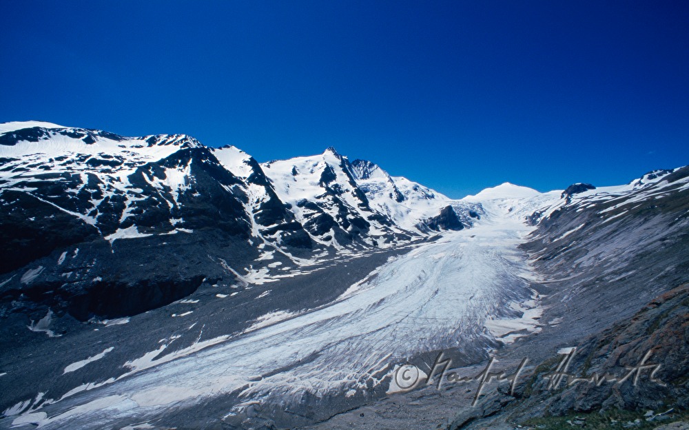 Glocknergruppe, glacier (Pasterze)