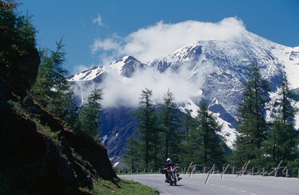 motorcyclist in a bend