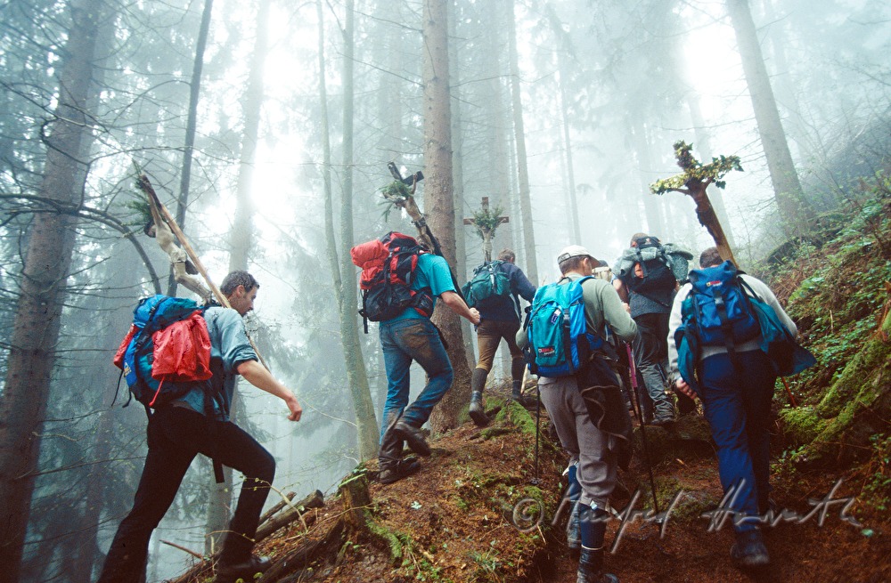 pilgrimages head to the mountain peak