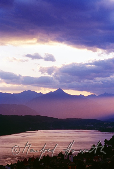 thunderclouds over Millstatt