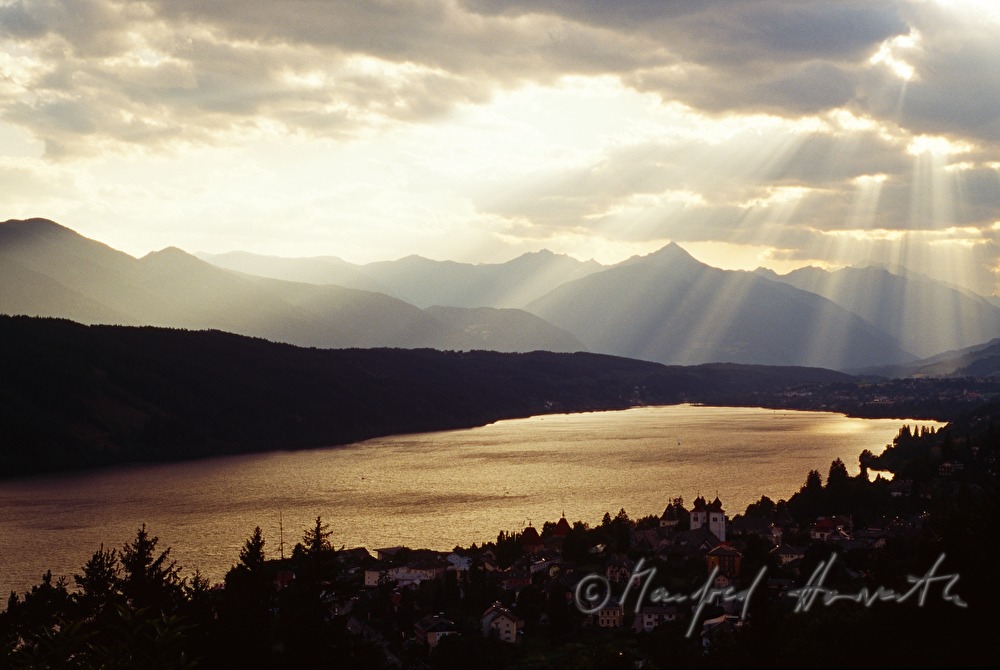 thunderclouds over Millstatt