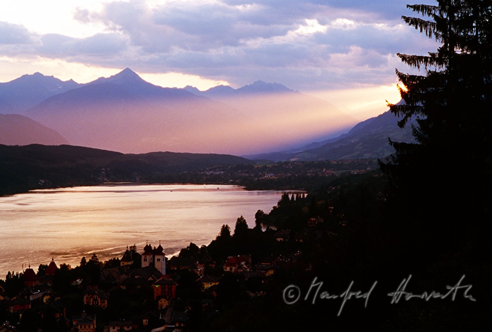 thunderclouds over Millstatt