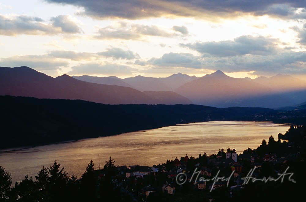 thunderclouds over Millstatt