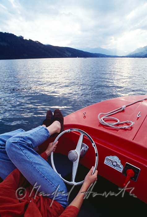 trip with a rented boat